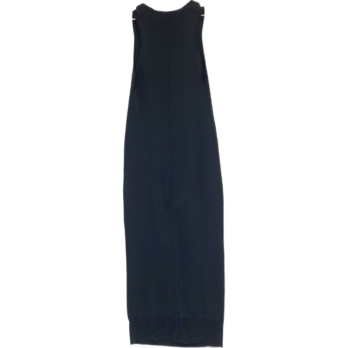 e BIOTOP ヨービオトープ ブラック Long knit dress ワンピース 1 