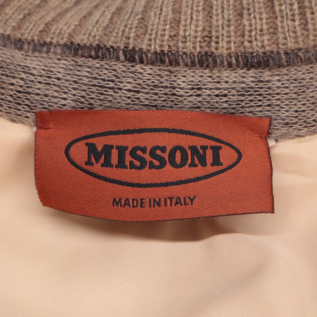 MISSONI ミッソーニ ベルト付き ダブル釦 ニットジャケット 42 - メルカリ