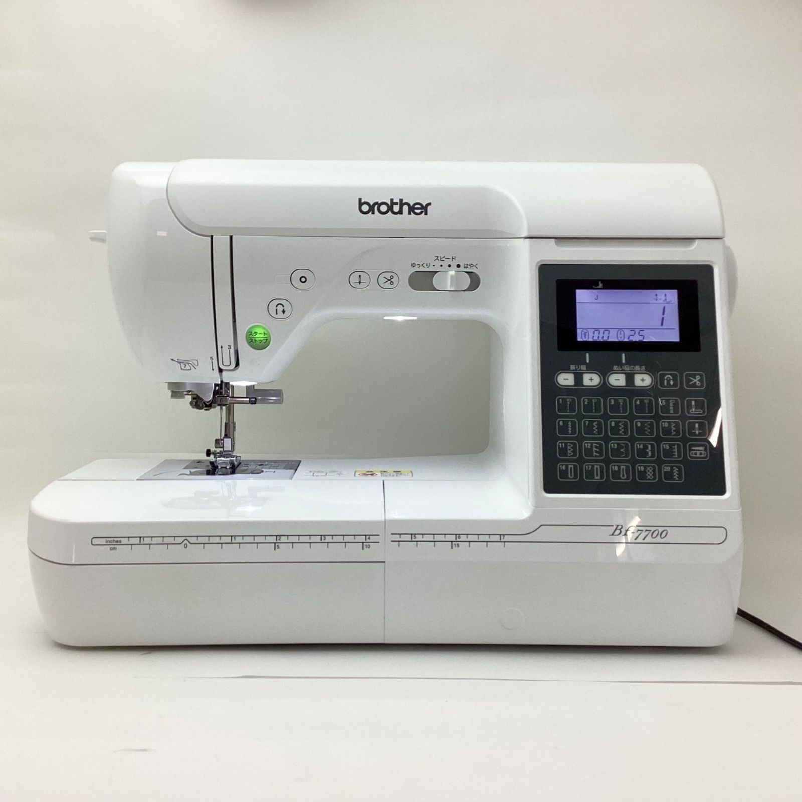 ブラザー　コンピューターミシン　Bf-7700 中古品　【美品】