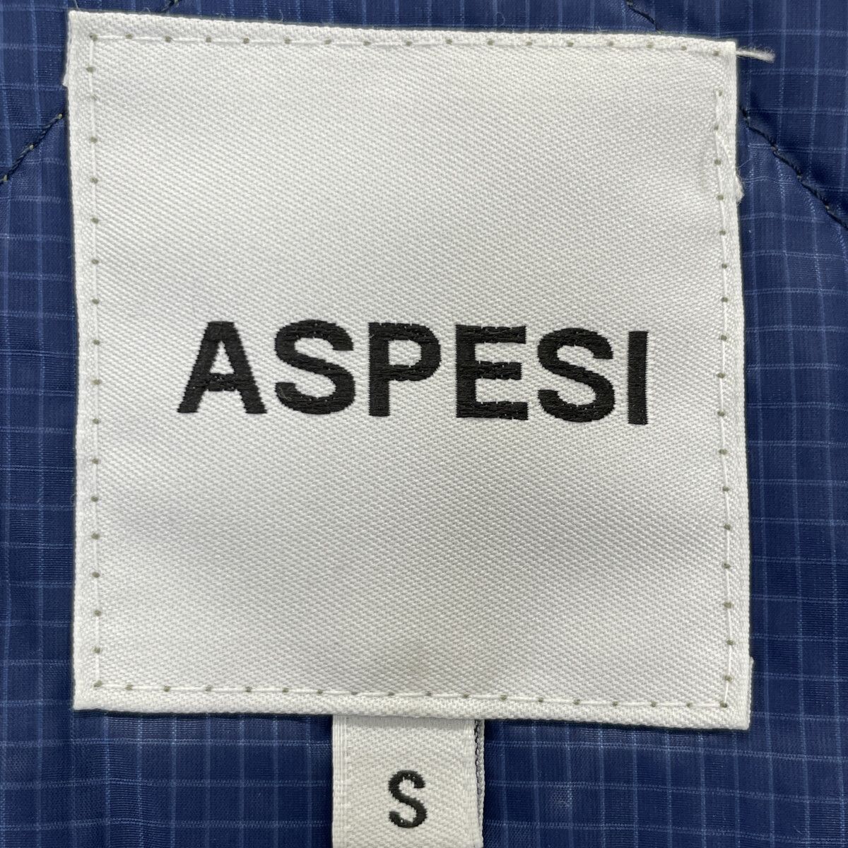 ASPESI アスペジ ブラック 02927I0I15F973 キルティングライナー付き