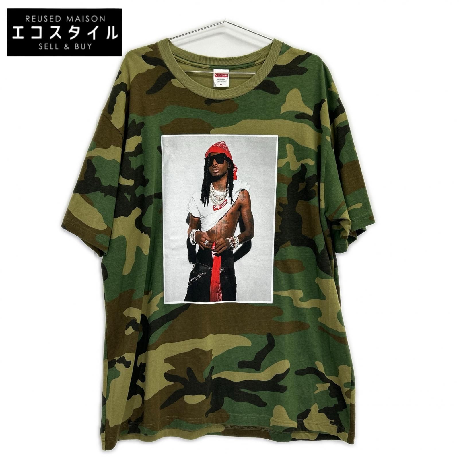 Supreme シュプリーム 25AW カモフラ Playboi Carti Tee S/S XL - メルカリ