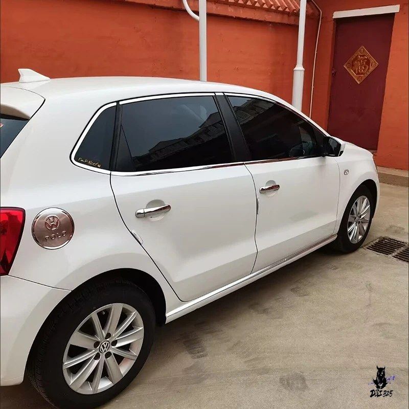 VW ポロ Mk5 6R 2010-2017 ドア ウィンドウ ピラー カバー トリム