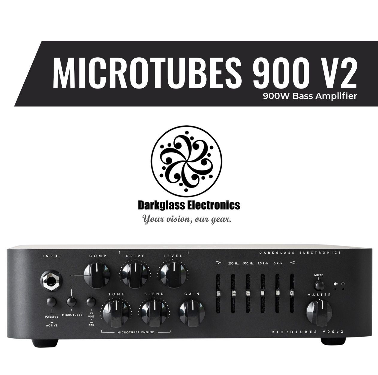 Darkglass MICROTUBES 900 V2 ベースアンプヘッド
