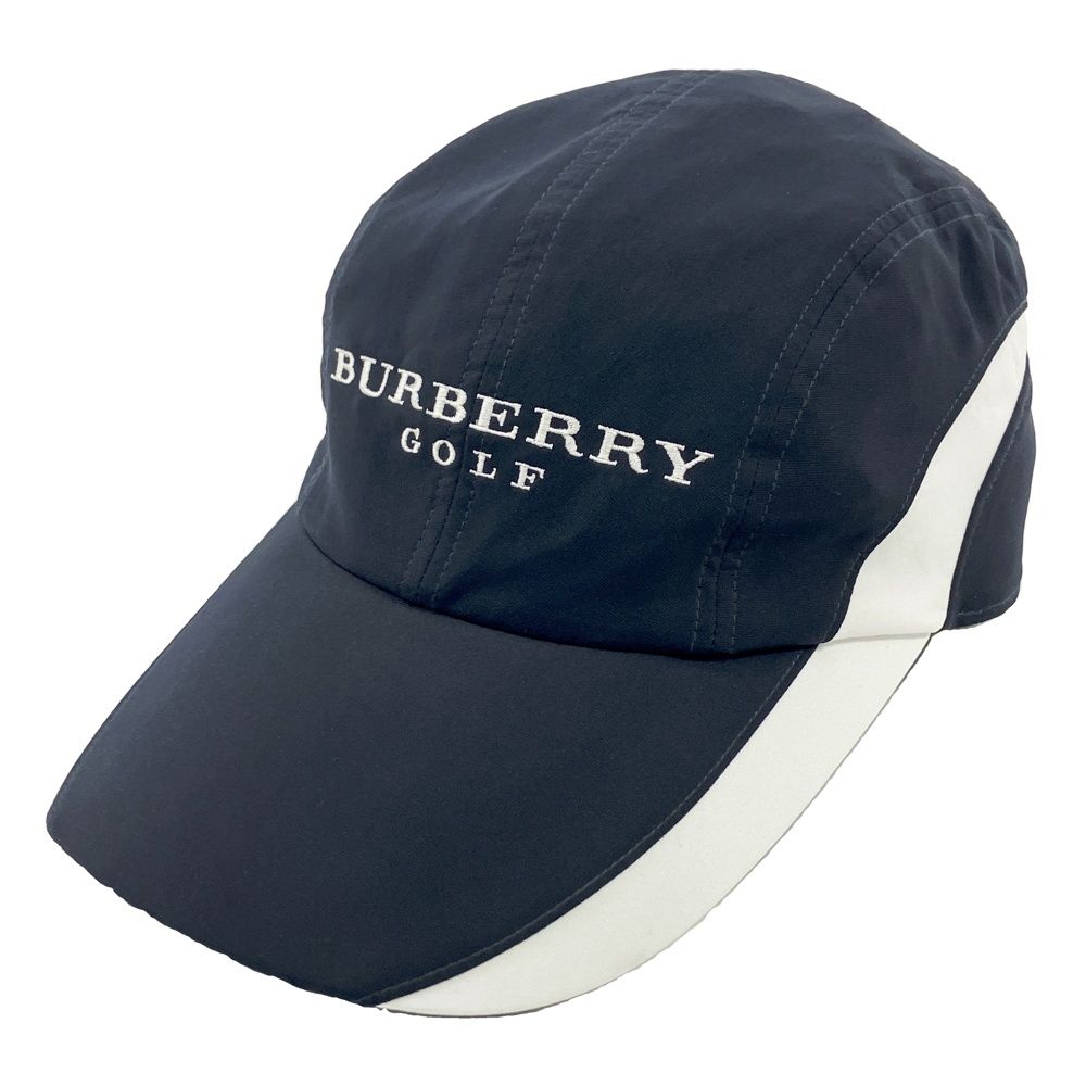 BURBERRY GOLF バーバリーゴルフ キャップ ネイビー系 57.5cm