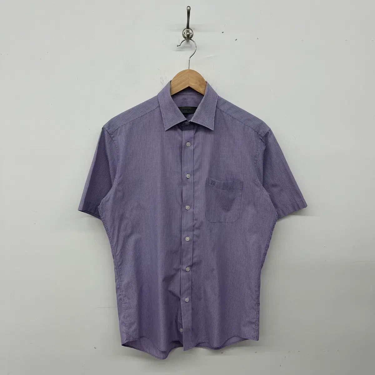 Givenchy ジバンシィ シャツ 半袖 メンズ シャツ PURPLE パープル メンズM