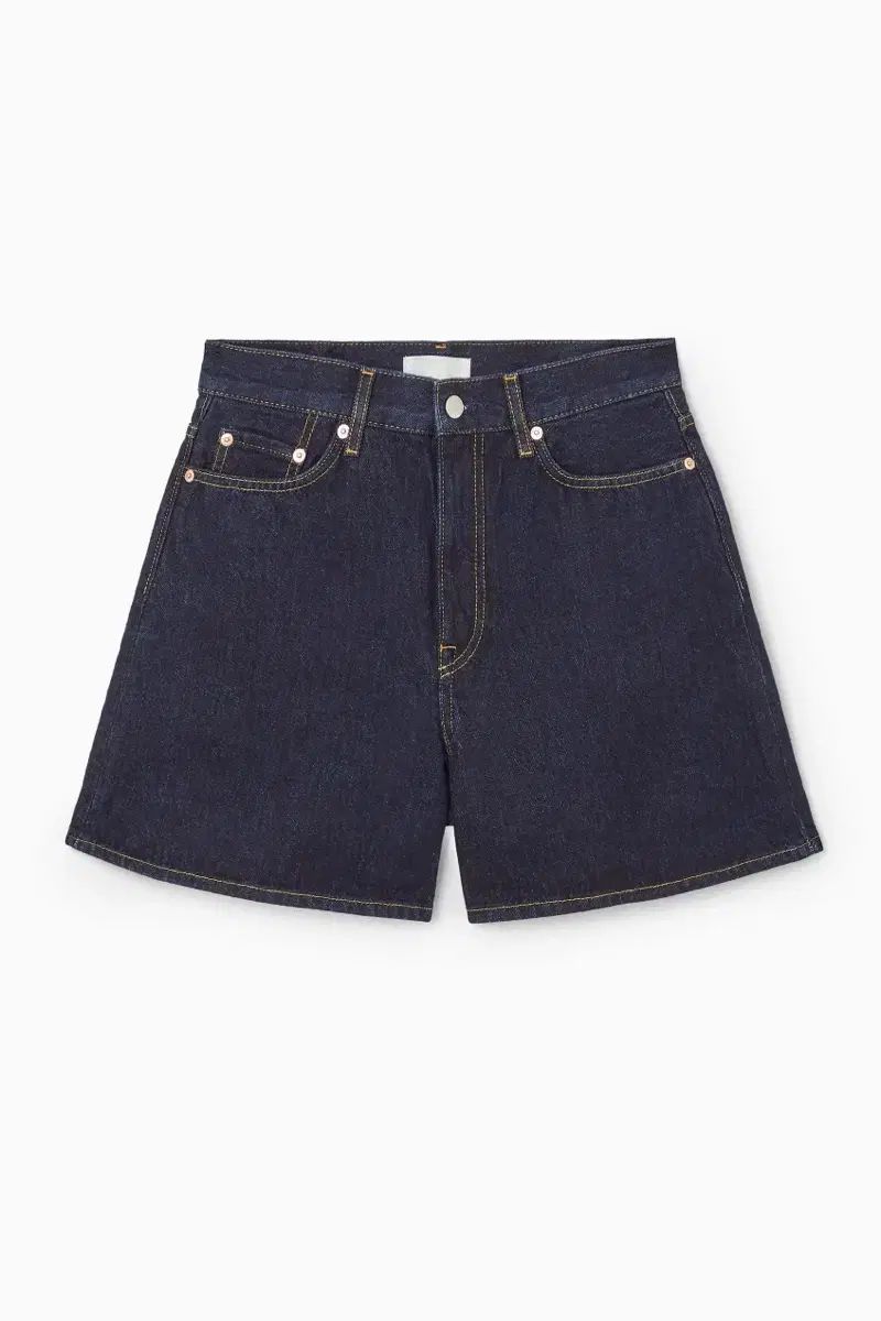 COS コス ハイウエスト デニム ショーツ Indigo Blue 新品 9,606円