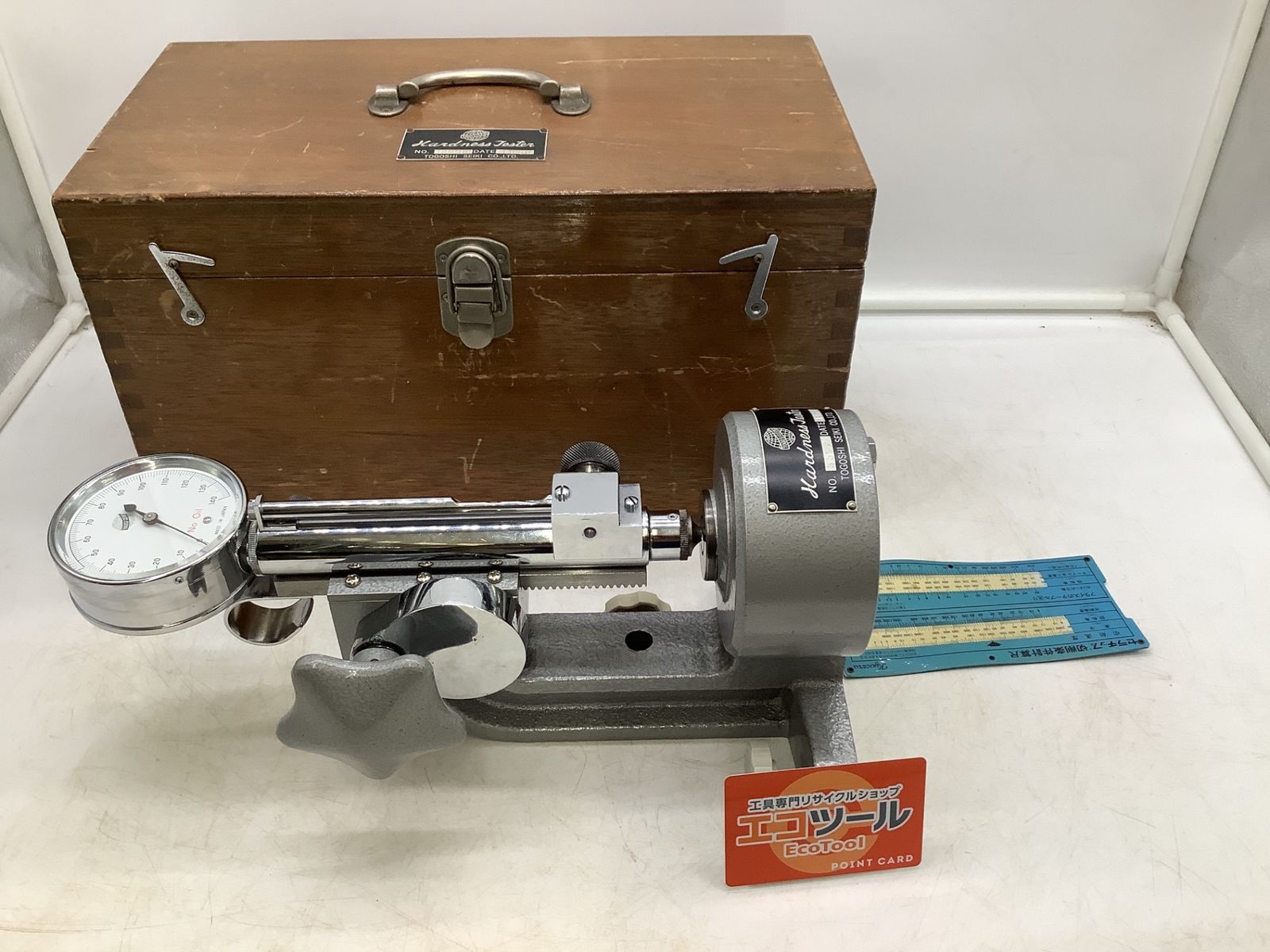 【中古品】戸越精機 1980 ハードネステスター [IT_09RC6][岡イ][M04]