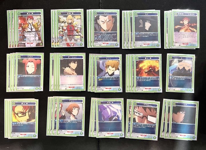 【デッキ】俺だけレベルアップな件 緑 第四次架南島レイド【UNION ARENA】 ユニアリ