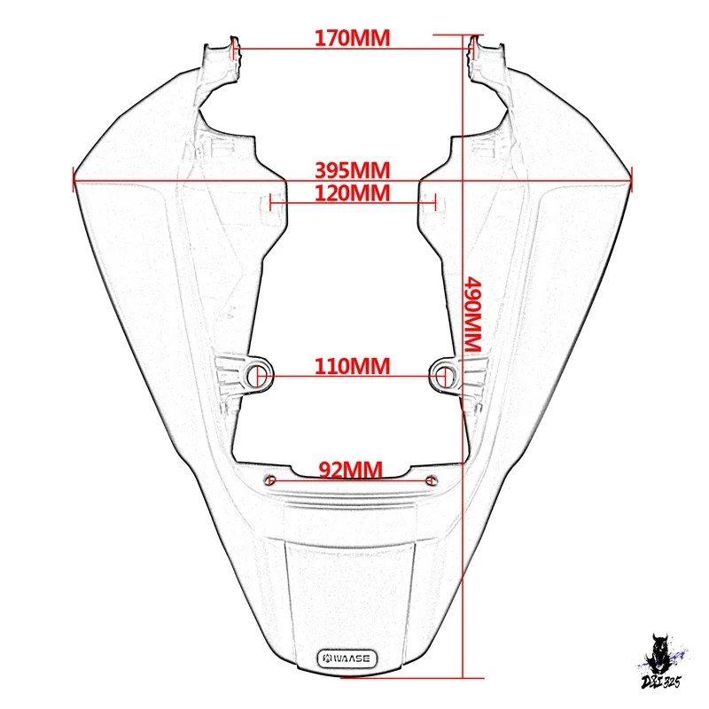 ホンダ CB650R CBR650R 2024-2025年式 左右リアシートカウル テールフェアリング