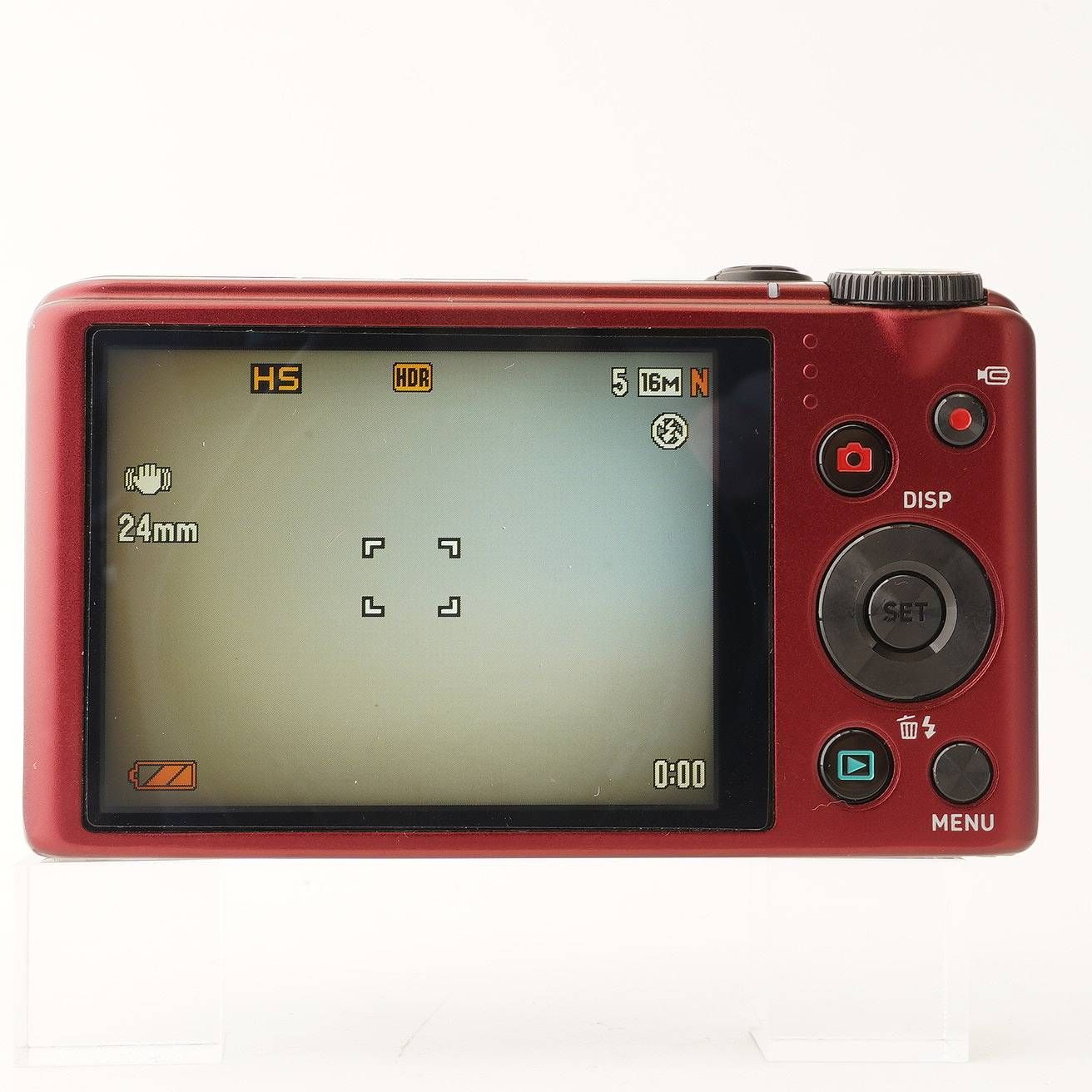カシオ Casio EXILIM EX-ZR300 レッド 12.5x 光学ズーム - メルカリ