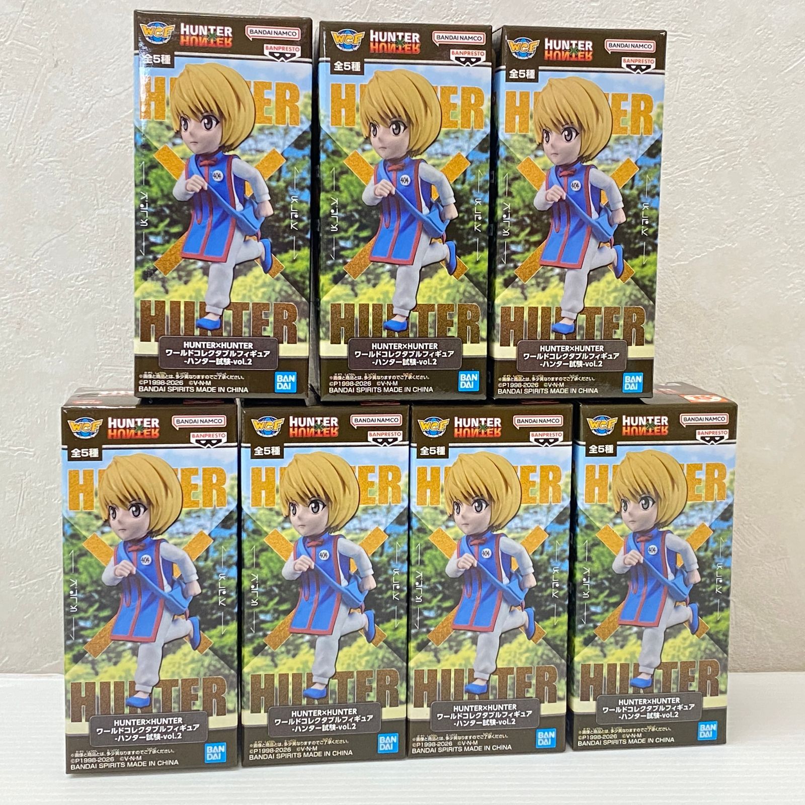 △60 HUNTER×HUNTER ハンターハンター ワールドコレクタブルフィギュア