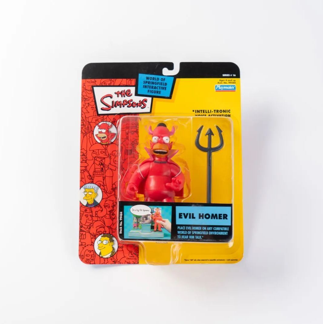 新品未開封】The SIMPSONS - world of springfield - DEVIL HOMER 2004 