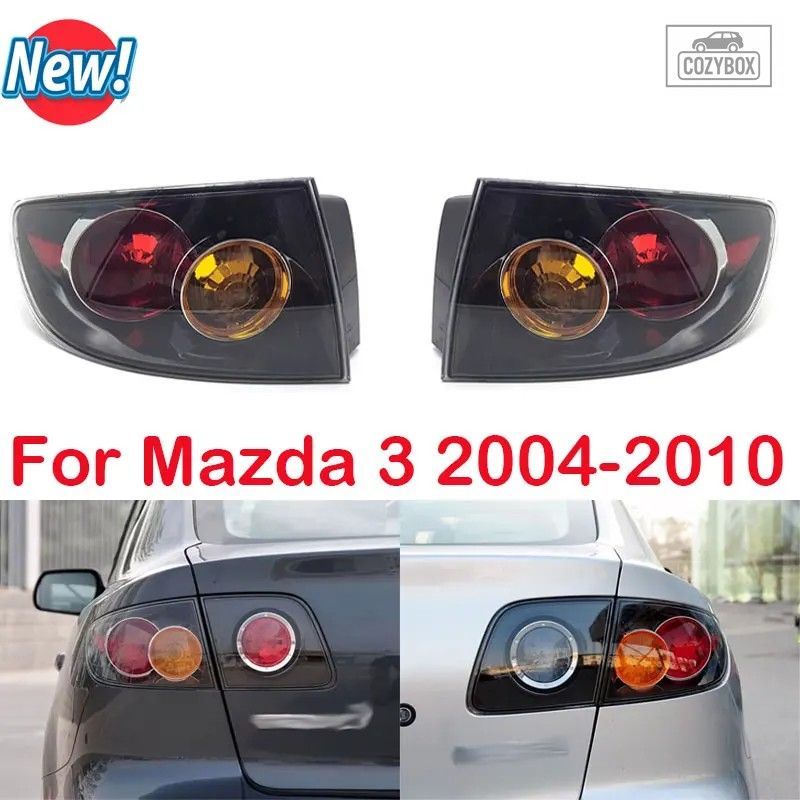 カー アクセサリー マツダ 3 2004-2010 BK 51-160 ボディ部品アウター テールライトリ