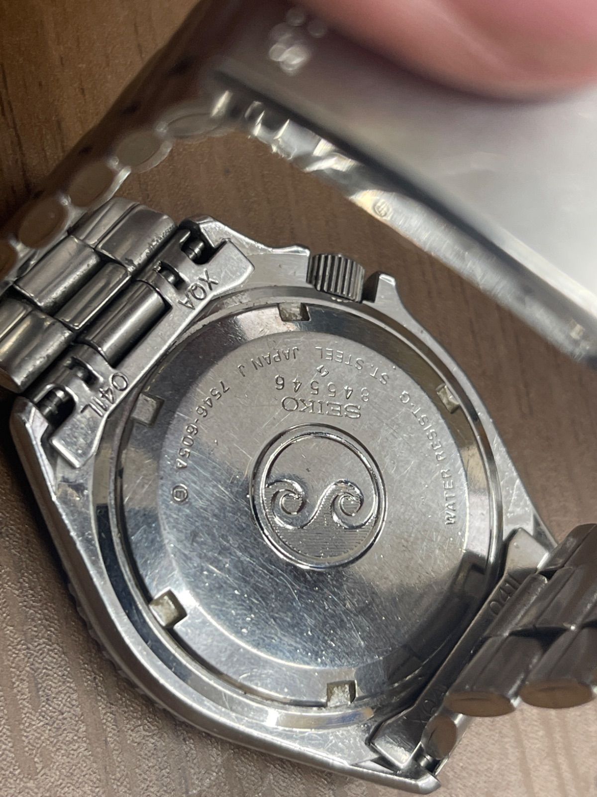 SEIKO セイコー SILVER WAVE Z シルバーウェイブZ 7546-605Aメンズクォーツウォッチ