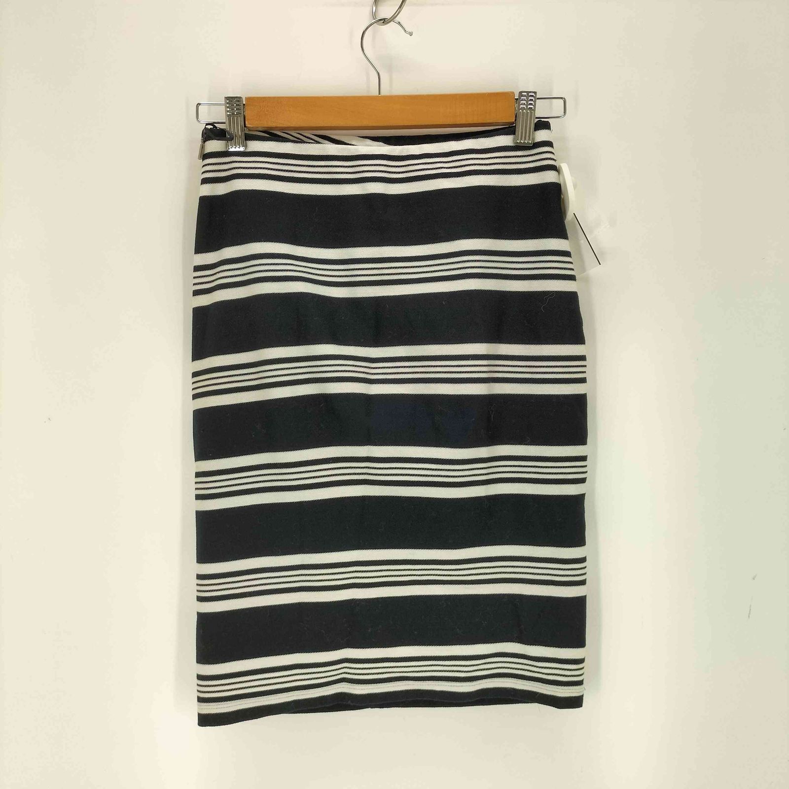 マックスマーラ MAX MARA 白タグ ボーダースカート レディース 36