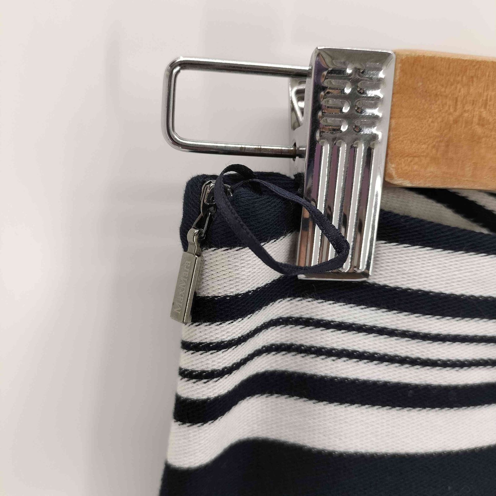 マックスマーラ MAX MARA 白タグ ボーダースカート レディース 36