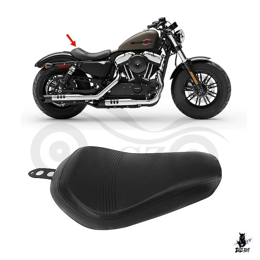 ハーレー XL883 XL1200 X48 2016-2020 フロント・リアシートクッション
