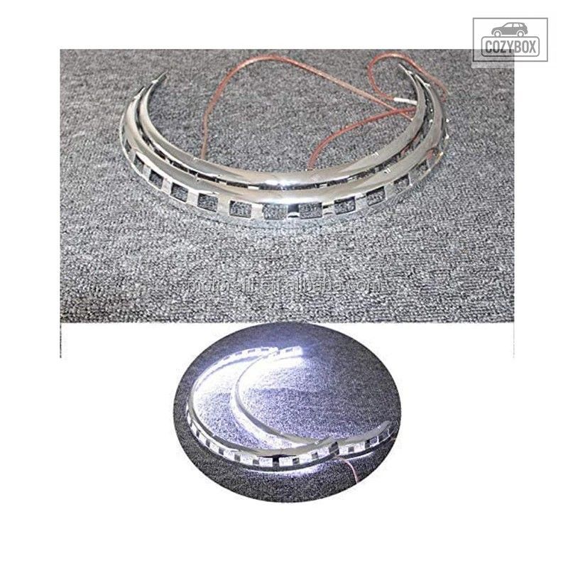 オートバイ ブレーキローター カバー LED ライト リングオブファイア ホンダ ゴール