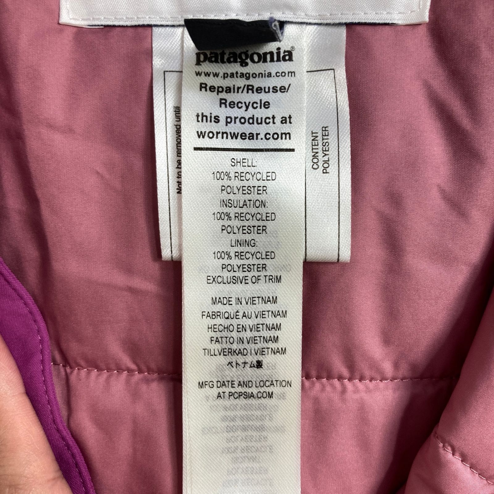📦️Baby's 5T ピンク系 2022 Patagonia ( パタゴニア ) スノーパイル