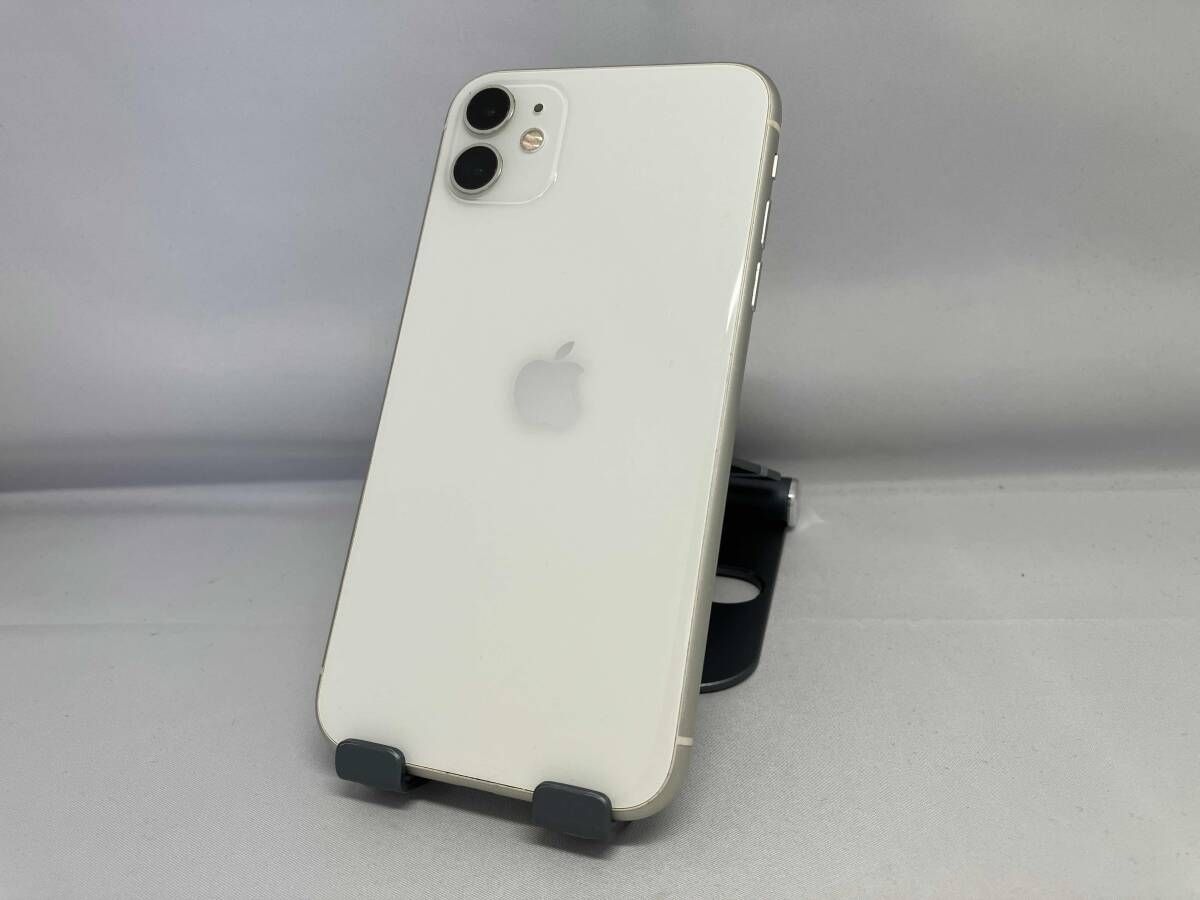 au 【SIMロックなし】MWLU2J/A iPhone 11 64GB ホワイト au