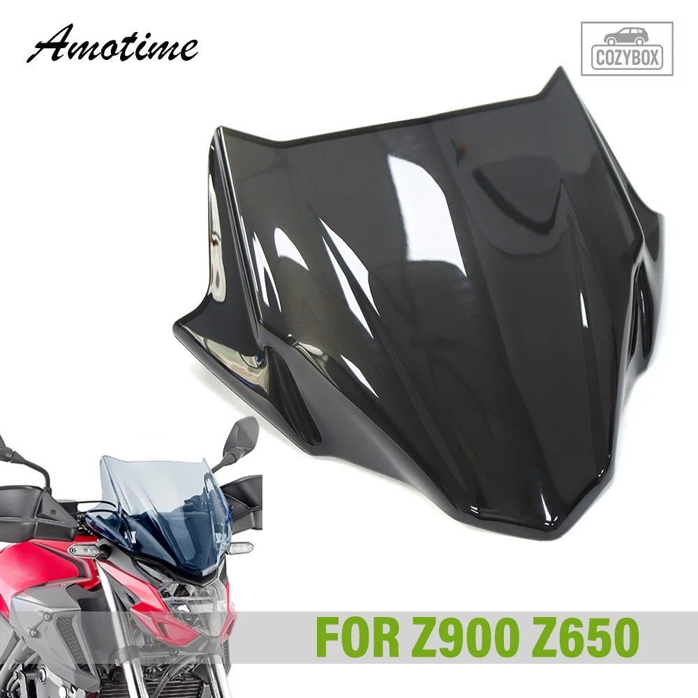 Kawasaki Z900 Z650 2020-2024 オートバイフロントガラススクリーンバイザーフロン