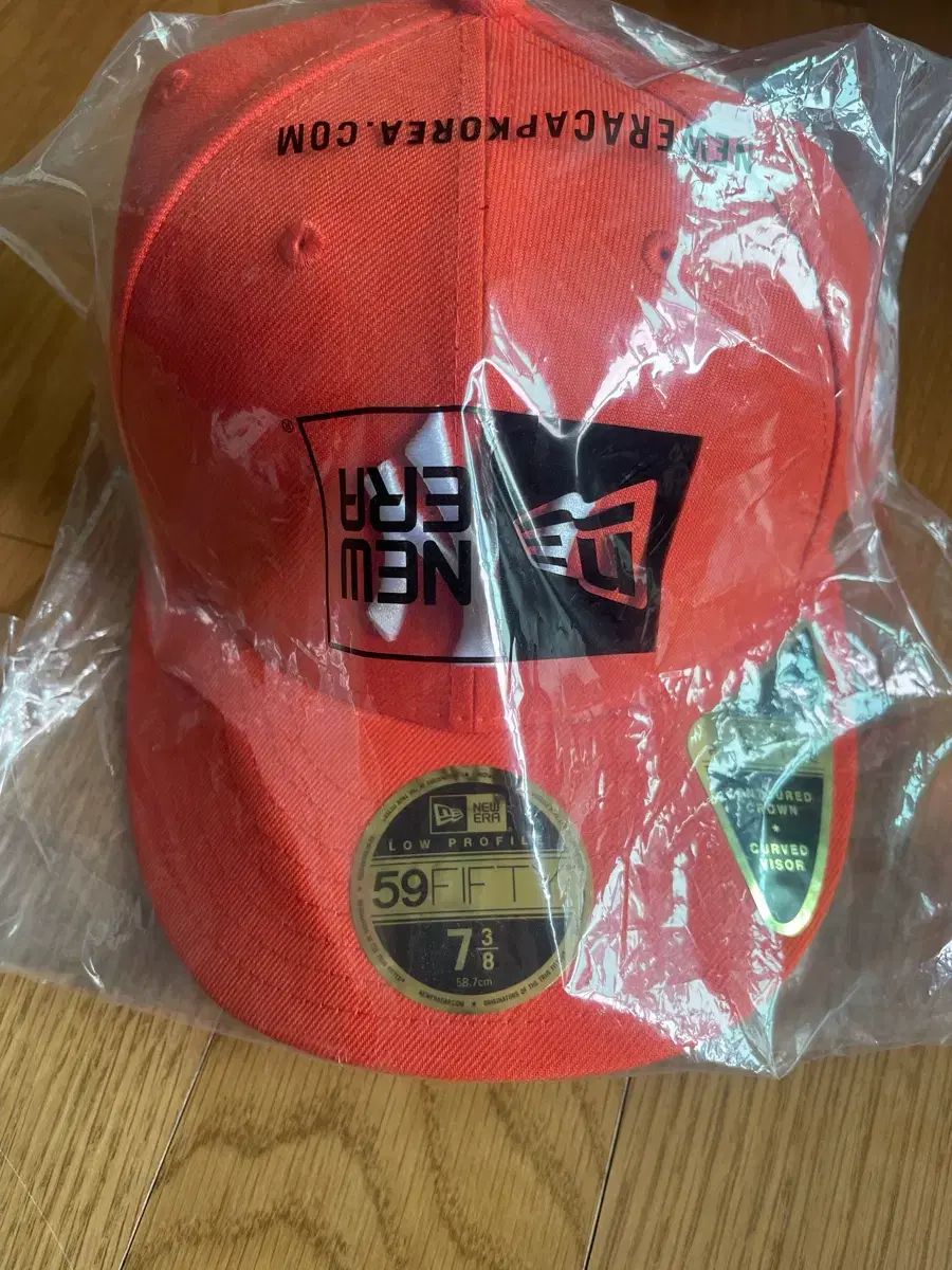 スウパ 泉 鏡花 NEW ERA ニューエラ 正規品 ベースボールキャップ オレンジ 7 3/8 新品 11,057円