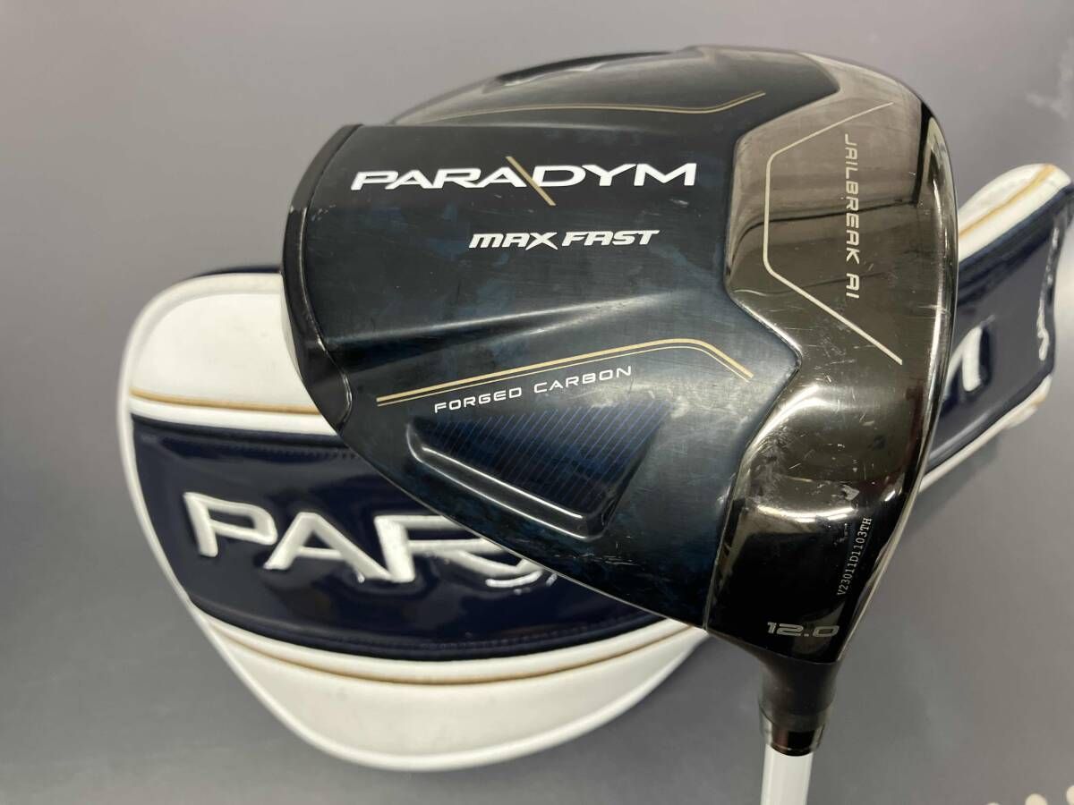 【ヘッドカバー付き】Callaway PARADYM MAX FAST ドライバー レディース12.0° ELDIO 40 フレックスL