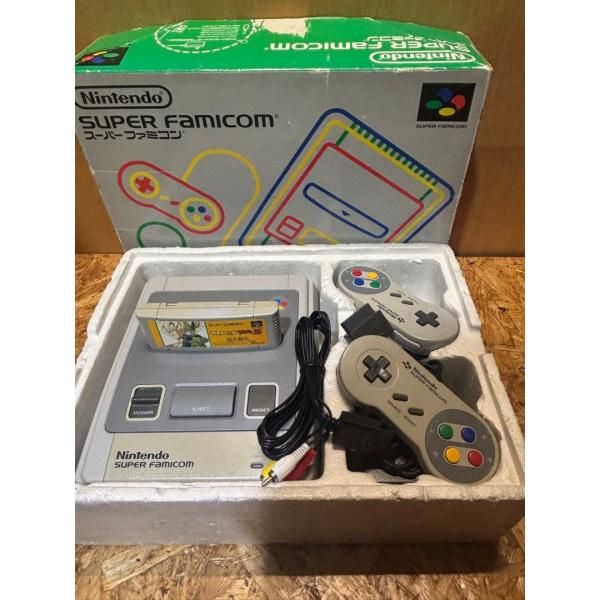 スーパーファミコン 本体 任天堂 S23083566 DBソフト 箱付き