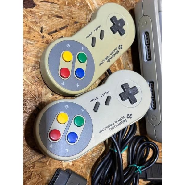スーパーファミコン 本体 任天堂 SFC S13902048 ソフト付き - メルカリ
