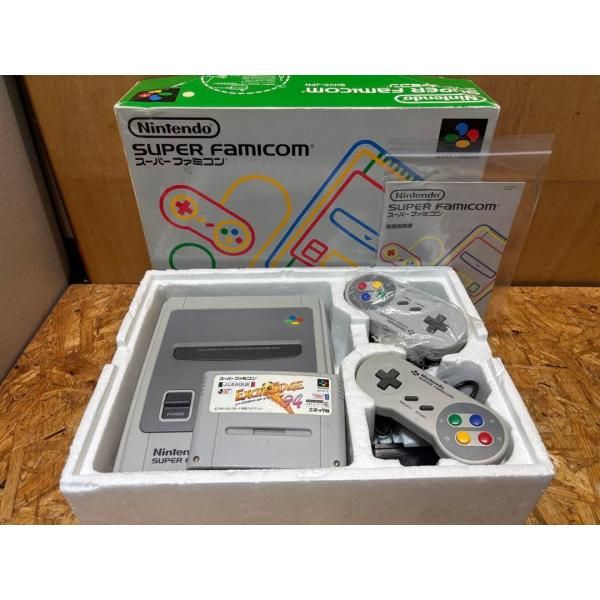 スーパーファミコン 本体 1CHIP-01 SM12012206 箱 説明書付き