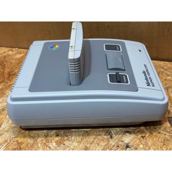 スーパーファミコン 本体 任天堂 S22747801 ソフト付き - メルカリ