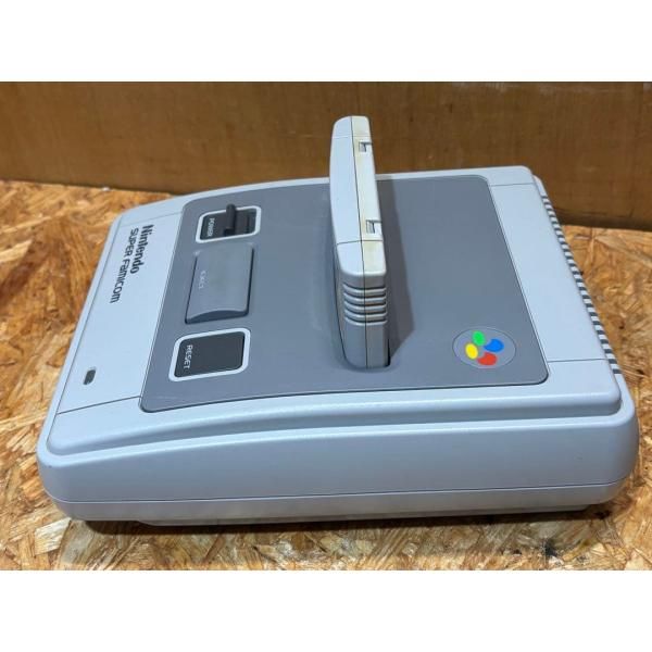 スーパーファミコン 本体 任天堂 S22747801 ソフト付き - メルカリ