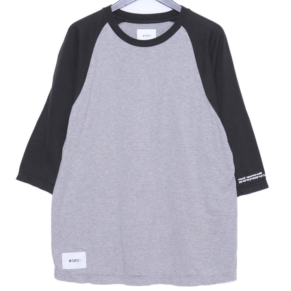 WTAPS IAN RAGLAN COTTON サイズ2 グレー 221ATDT-CSM20
