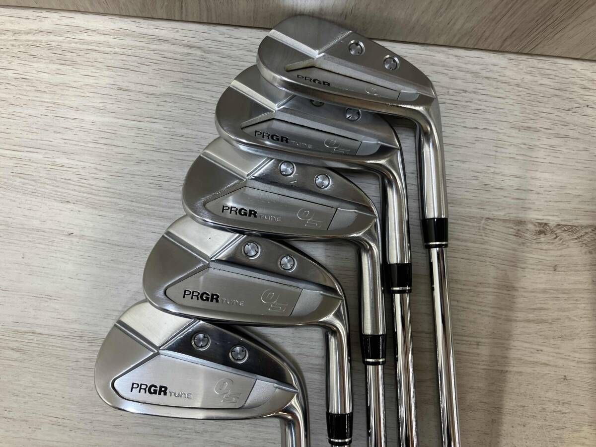 PRGR プロギア TUNE 05 CB アイアンセット 6~9.P 5本セット N.S.PRO MODUS3 TOUR105 フレックスS