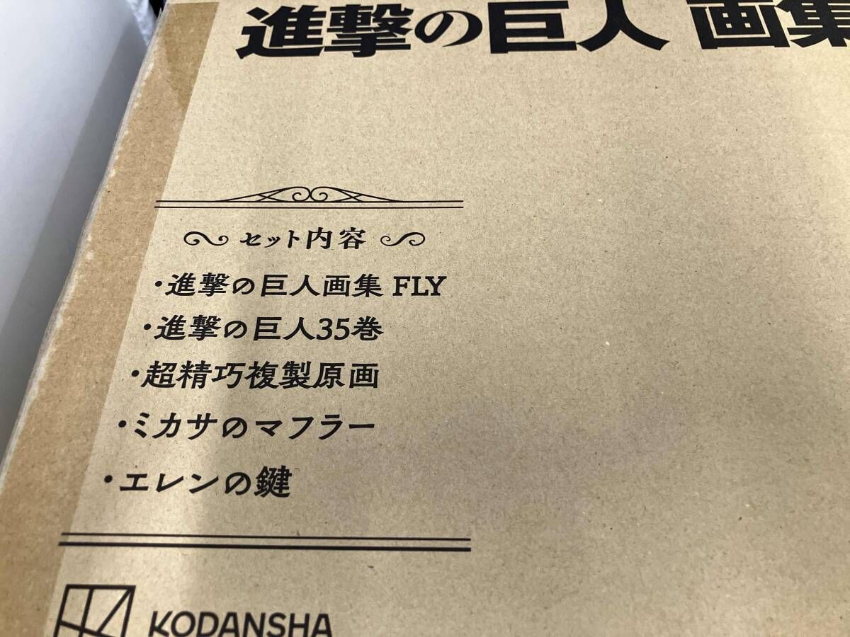 進撃の巨人 画集 FLY 諫山創 (進撃の巨人35巻欠品） - メルカリ