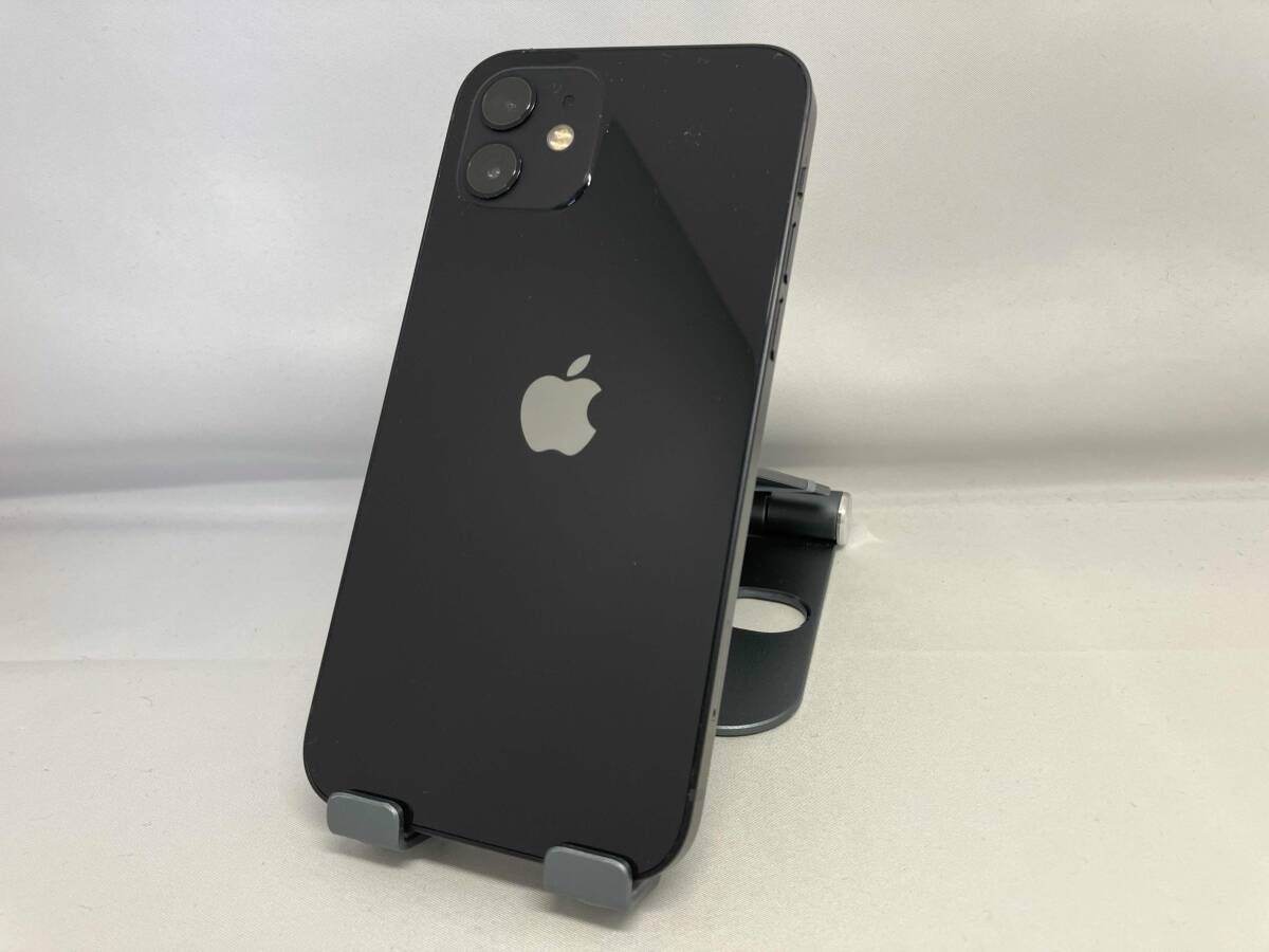 docomo 【SIMロックなし】MGHN3J/A iPhone 12 64GB ブラック docomo