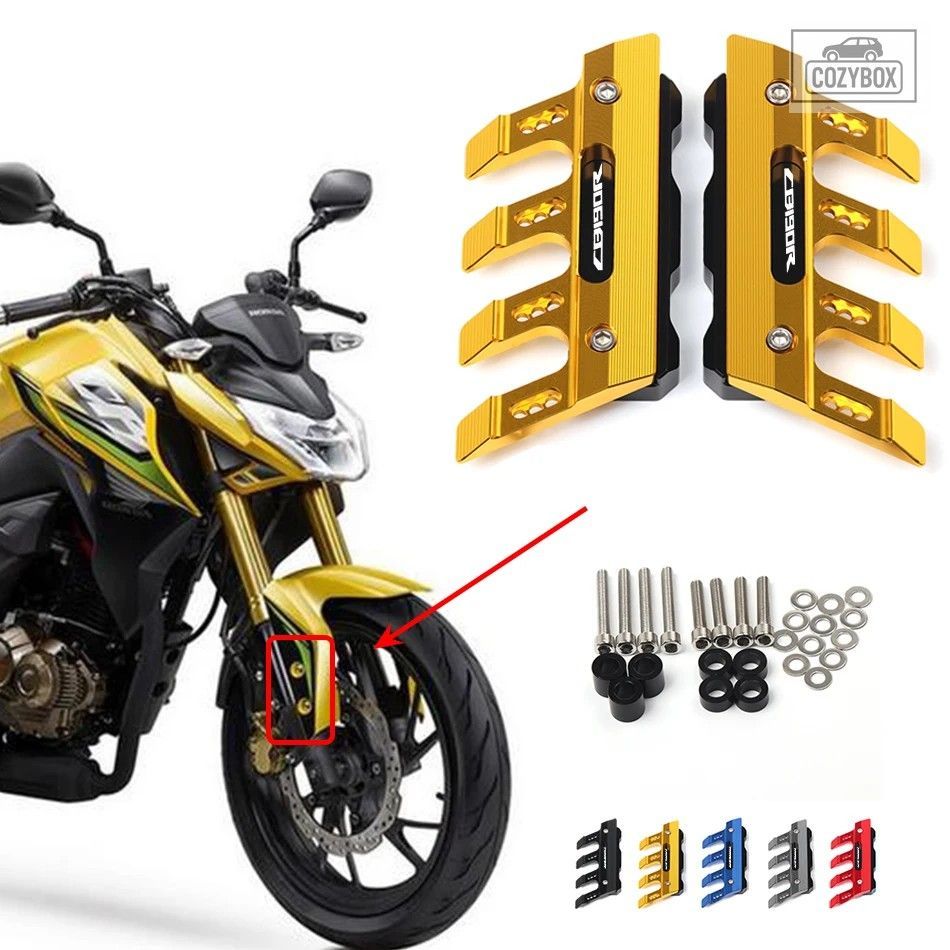 ホンダ CBF190 CB190R CB190X オートバイマッド ガード フロントフォーク プロテクタ