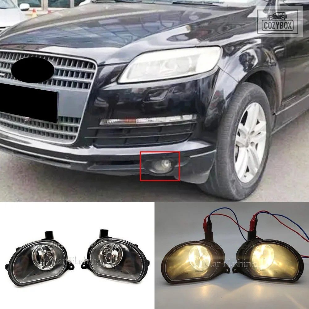 ハロゲン フォグランプ バルブ フロント バンパーランプ フォグライト Audi Q7 2006-2