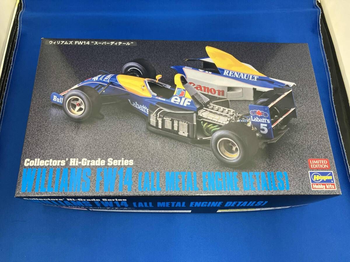 プラモデル ハセガワ 1/24 ウィリアムズ FW14 'スーパーディテール' 8,510円