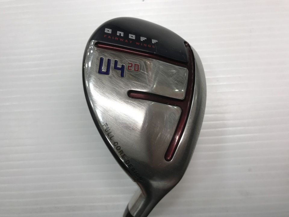 グローブライド　ONOFF FAIRWAY WINGS AKA 2020　20度　SMOOTH KICK MP-520U　Sフレックス　ユーティリティ　中古【最短即日発送】
