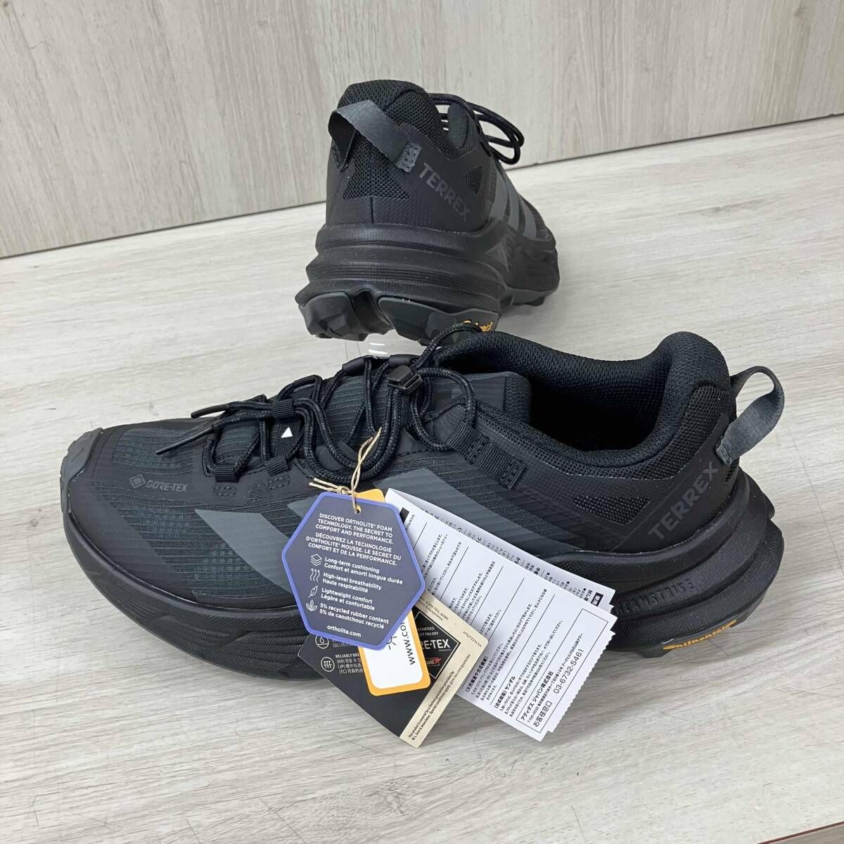 adidas/アディダス/スニーカー/KJ4430/Terrex Fr eehiker SL GORE-TEX Hiking/ブラック/27cm