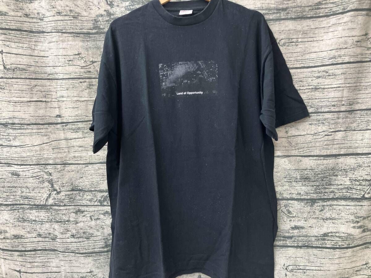 Supreme シュプリーム 半袖Tシャツ Manace Ⅱ Society Land of Opporunity XLｻｲｽﾞBLK