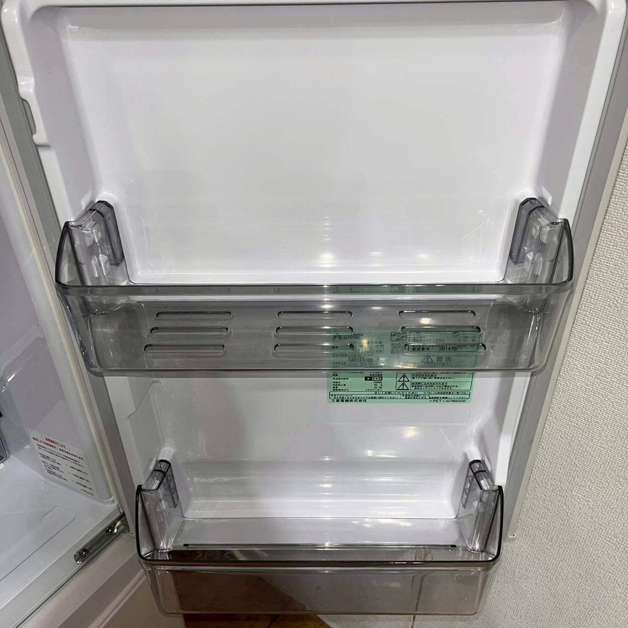 関東一円送料無料】三菱/MITSUBISHI 2ドア冷蔵庫 冷凍冷蔵庫 単身用 