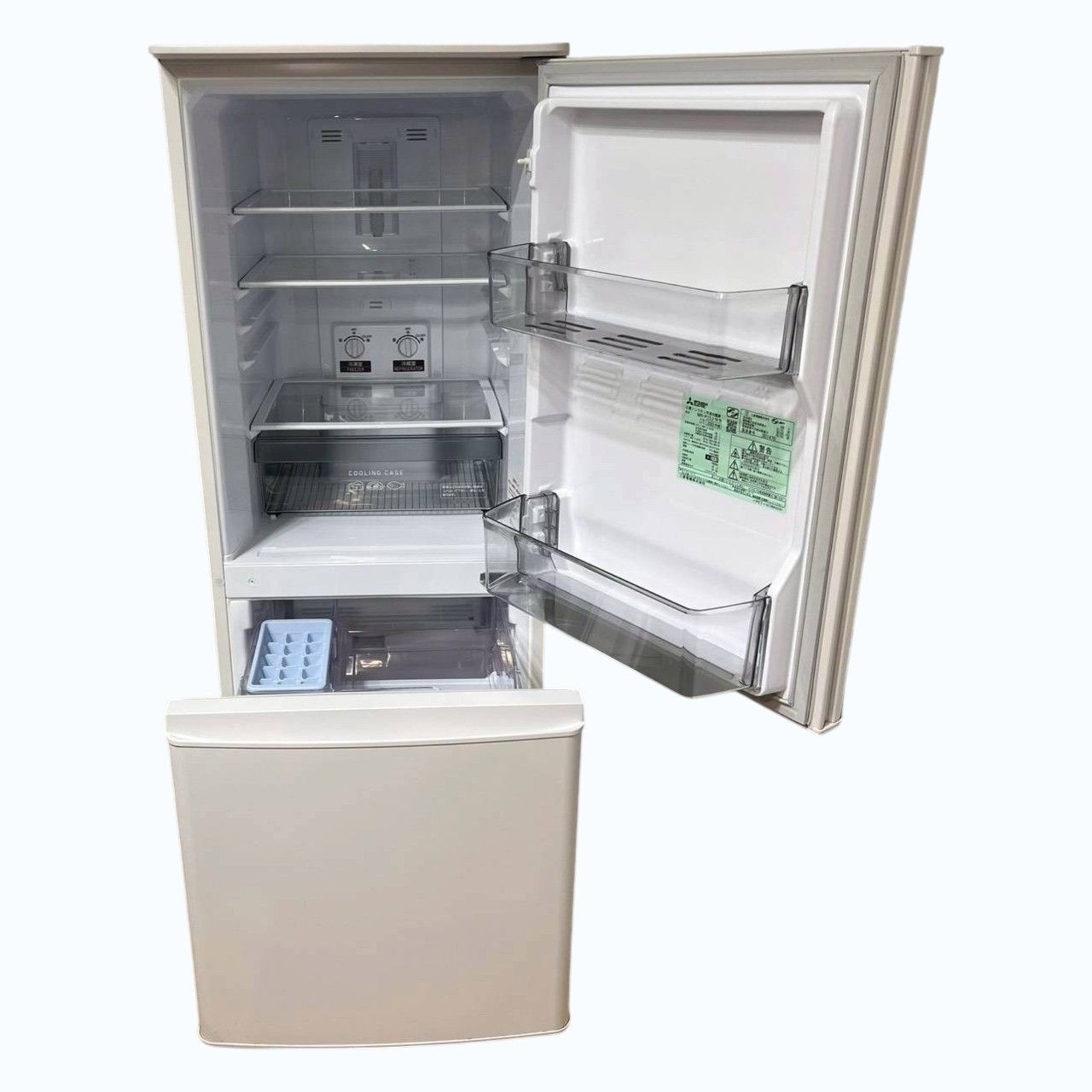 関東一円送料無料】三菱/MITSUBISHI 2ドア冷蔵庫 冷凍冷蔵庫 単身用