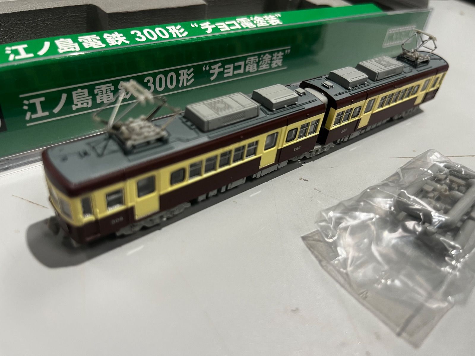 江ノ島電鉄 300形 MODEMO チョコ電塗装 NT40 Nゲージ モデモ M車 動力