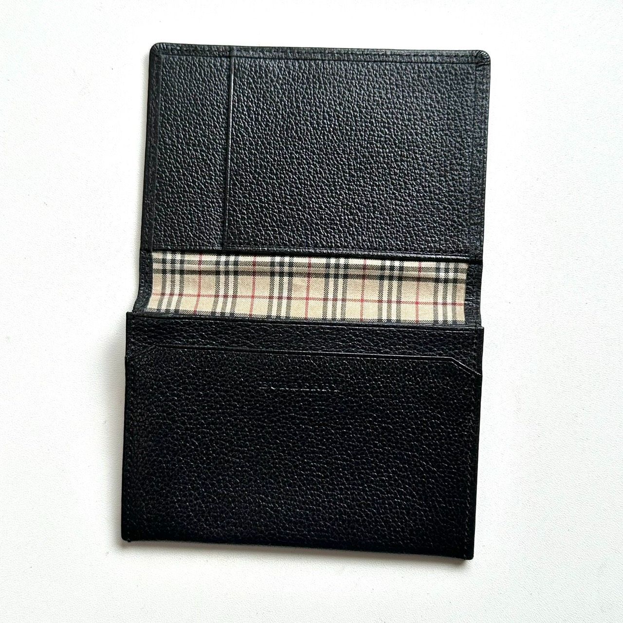 バーバリー BURBERRY 名刺入れ カードケース ノバチェック ブラック