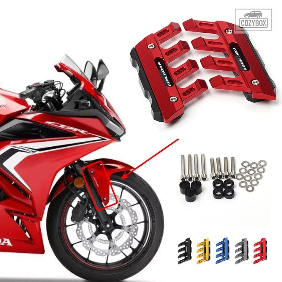 ホンダ CBR500R CBR 500R オートバイマッド ガード フロントフォーク プロテクター ガ