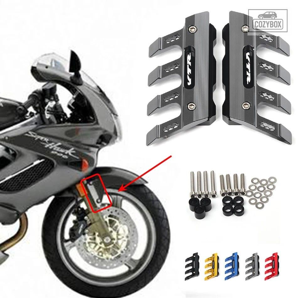 ホンダ VTR1000F / ファイヤーストーム オートバイマッド ガード フロントフォーク プ
