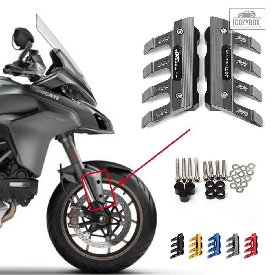 ドゥカティ ムルティストラーダ 950 1200 1260 S エンデューロ DVT オートバイ フロン