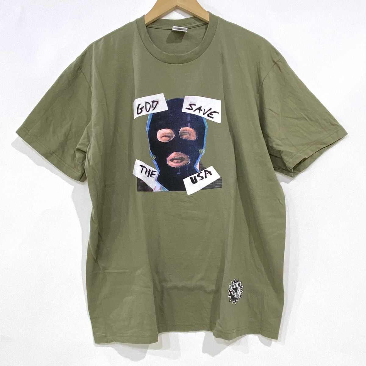 Supreme シュプリーム God Save Us Tee ゴッドセイブアス 半袖 Tシャツ Lサイズ ※中古